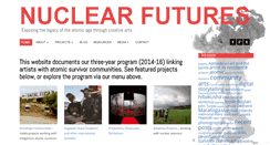 Desktop Screenshot of nuclearfutures.org
