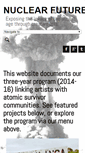 Mobile Screenshot of nuclearfutures.org